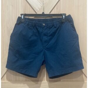 Chubbies Originals Mens 7" Inseam Shorts Navy Blue Elastic Waist Extra Large